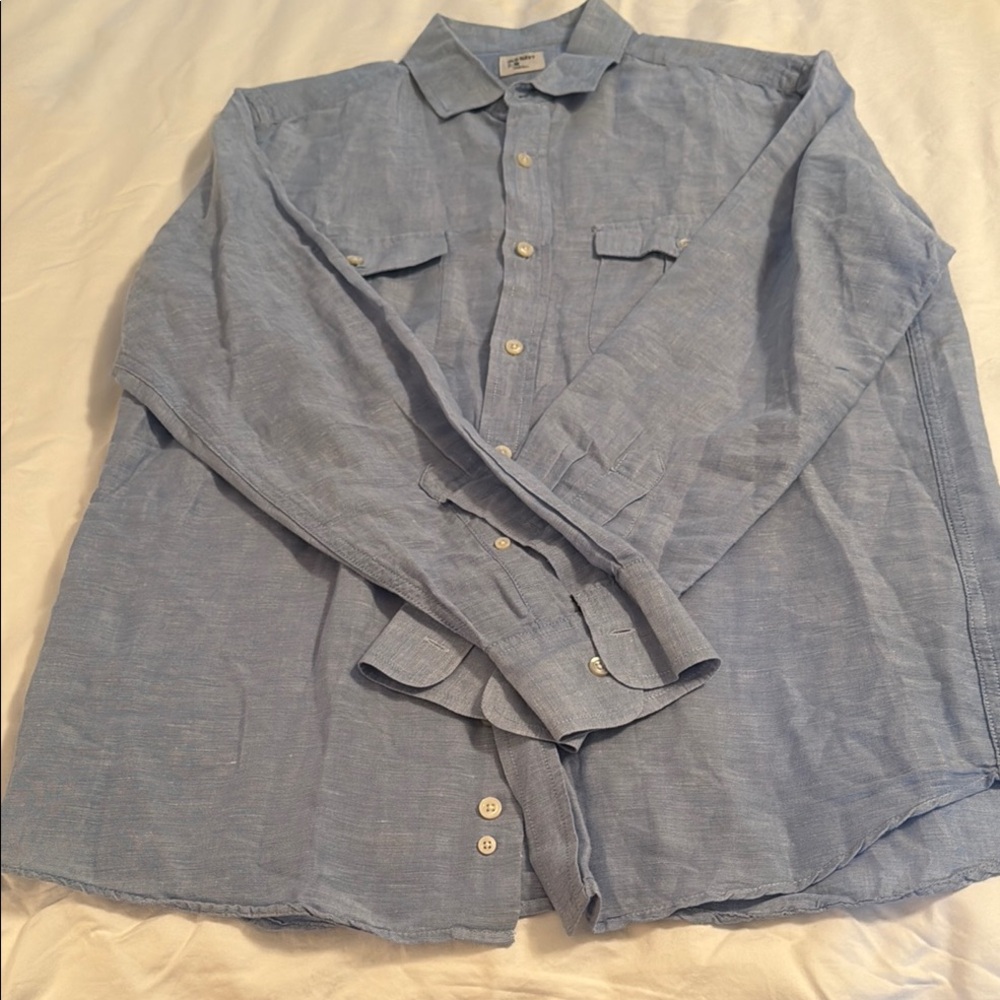 Light Blue Button-Up Shirt